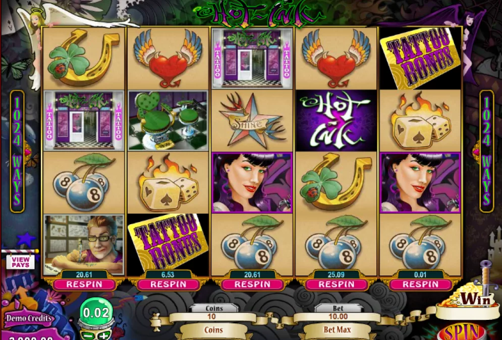 Hot Ink Slot Review – A Tattoo-Themed Game with Big Wins!